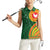 Manu'a Cession Day Women Sleeveless Polo Shirt Polynesian Pattern