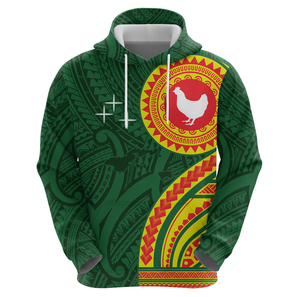 Manu'a Cession Day Zip Hoodie Polynesian Pattern LT03 - Polynesian Pride