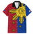 Philippines Sun Batok Tattoo Family Matching Mermaid Dress and Hawaiian Shirt Polynesian and Yakan Pattern