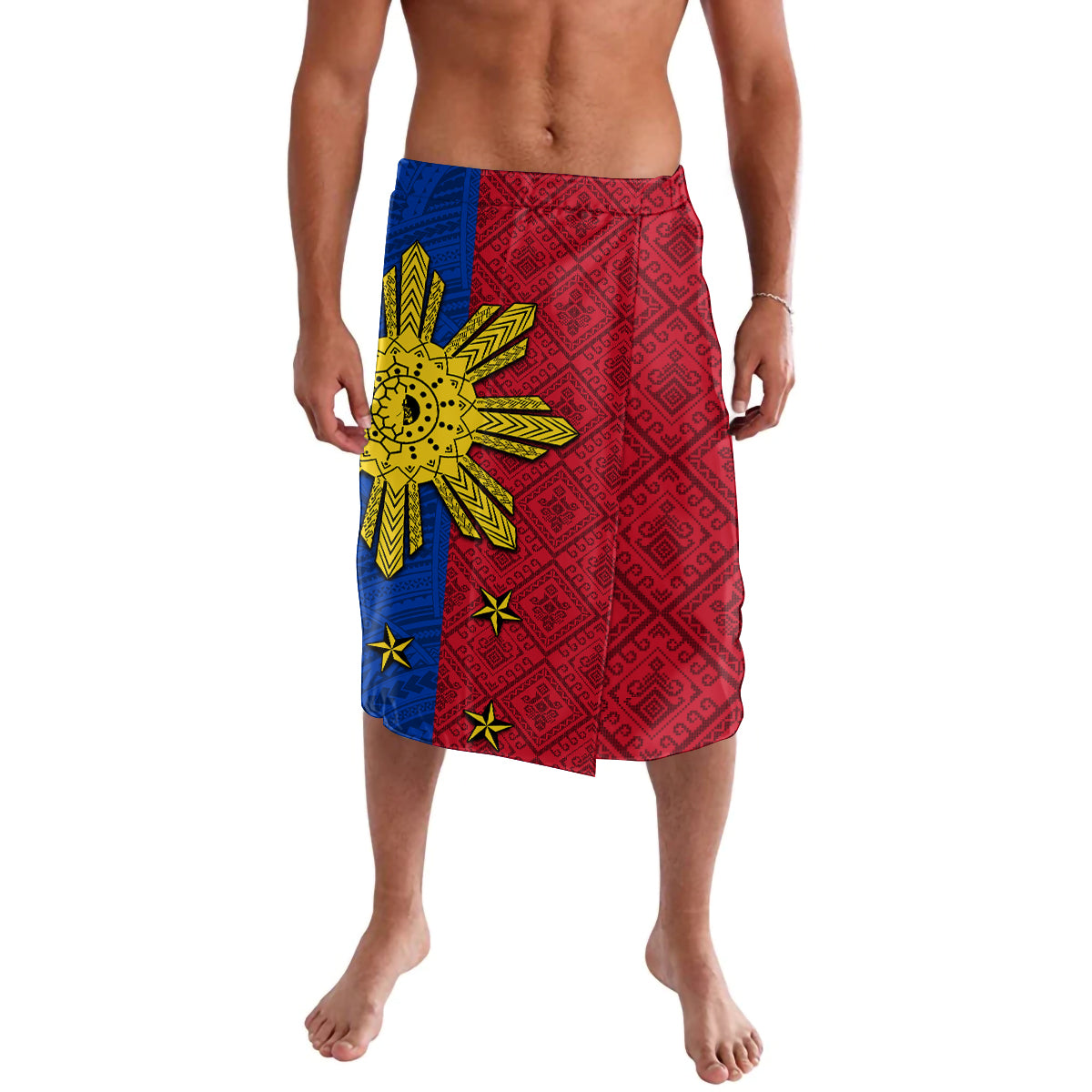 Philippines Sun Batok Tattoo Lavalava Polynesian and Yakan Pattern