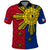 Philippines Sun Batok Tattoo Polo Shirt Polynesian and Yakan Pattern