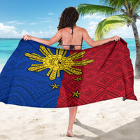 Philippines Sun Batok Tattoo Sarong Polynesian and Yakan Pattern