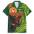 Proud of Manu'a Islands Family Matching Summer Maxi Dress and Hawaiian Shirt Rooster and Polynesian Art Wing Style