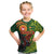 Proud of Manu'a Islands Kid T Shirt Rooster and Polynesian Art Wing Style