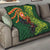 Proud of Manu'a Islands Quilt Rooster and Polynesian Art Wing Style
