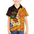 Tonga Culture Hawaiian Shirt Ngatu Pattern with Plumeria and Hibiscus