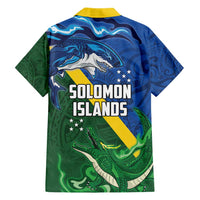Solomon Islands Polynesian Tribal Shark and Crocodile Hawaiian Shirt