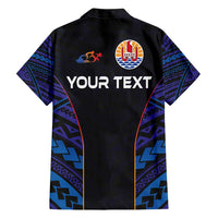 Personalised Tahiti Triathlon Polynesian Pattern Family Matching Puletasi and Hawaiian Shirt