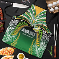 Cook Islands Rugby League Apron Avaiki Tatau Tribal Motifs Black Color - Polynesian Pride