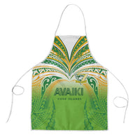 Cook Islands Rugby League Apron Avaiki Tatau Tribal Motifs White Color - Polynesian Pride