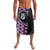 Purple Taniko Motif Aotearoa Manaia and Silver Fern Lavalava