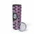 Purple Taniko Motif Aotearoa Manaia and Silver Fern Skinny Tumbler