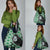 Green Taniko Motif Aotearoa Manaia and Silver Fern Grocery Bag