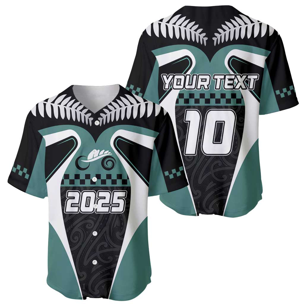 Custom New Zealand Bicycle 2025 Baseball Jersey LT03 - Polynesian Pride
