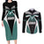Custom New Zealand Bicycle 2025 Couples Matching Long Sleeve Bodycon Dress and Long Sleeve Button Shirt