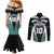 Custom New Zealand Bicycle 2025 Couples Matching Mermaid Dress and Long Sleeve Button Shirt