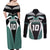 Custom New Zealand Bicycle 2025 Couples Matching Off Shoulder Maxi Dress and Long Sleeve Button Shirt