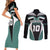 Custom New Zealand Bicycle 2025 Couples Matching Short Sleeve Bodycon Dress and Long Sleeve Button Shirt