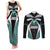Custom New Zealand Bicycle 2025 Couples Matching Tank Maxi Dress and Long Sleeve Button Shirt