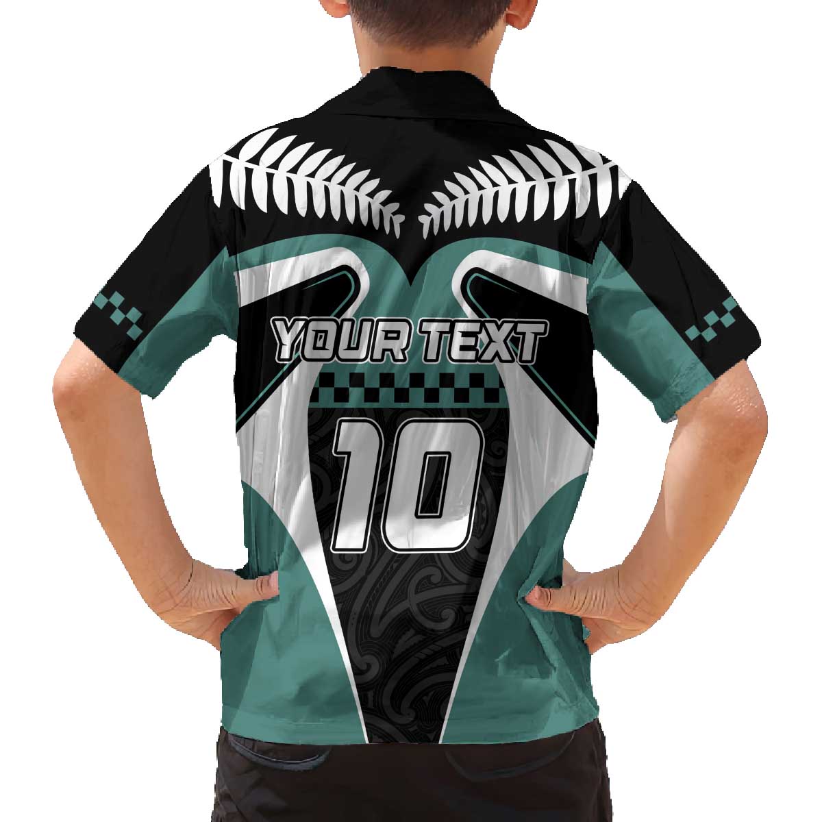 Custom New Zealand Bicycle 2025 Family Matching Off The Shoulder Long Sleeve Dress and Hawaiian Shirt