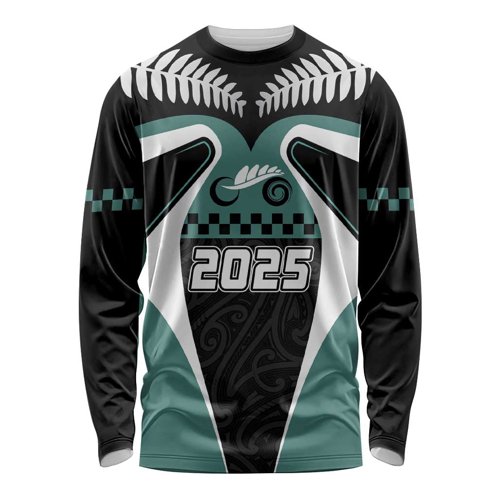Custom New Zealand Bicycle 2025 Long Sleeve Shirt