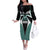 Custom New Zealand Bicycle 2025 Off The Shoulder Long Sleeve Dress