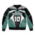 Custom New Zealand Bicycle 2025 Sleeve Zip Bomber Jacket