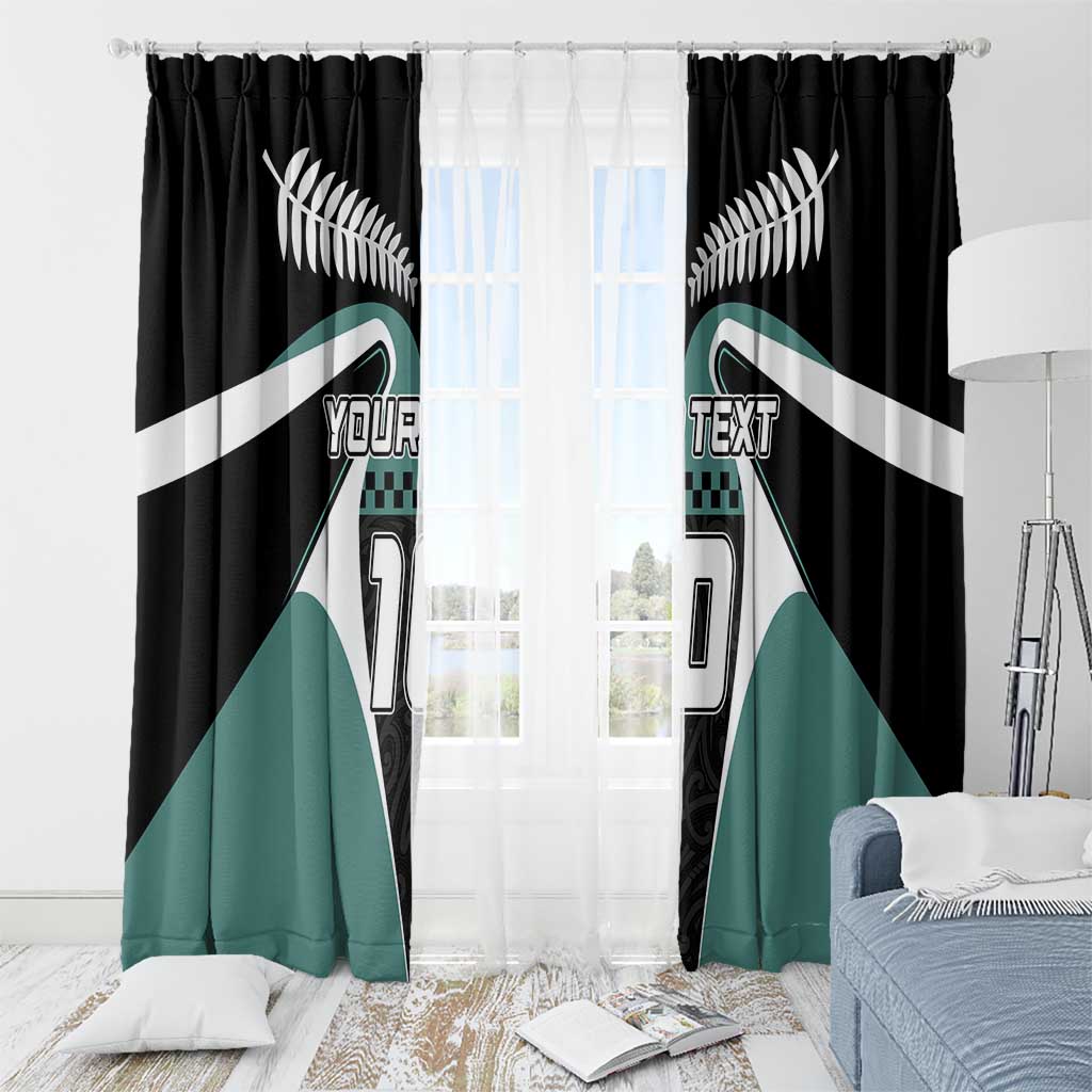 Custom New Zealand Bicycle 2025 Window Curtain