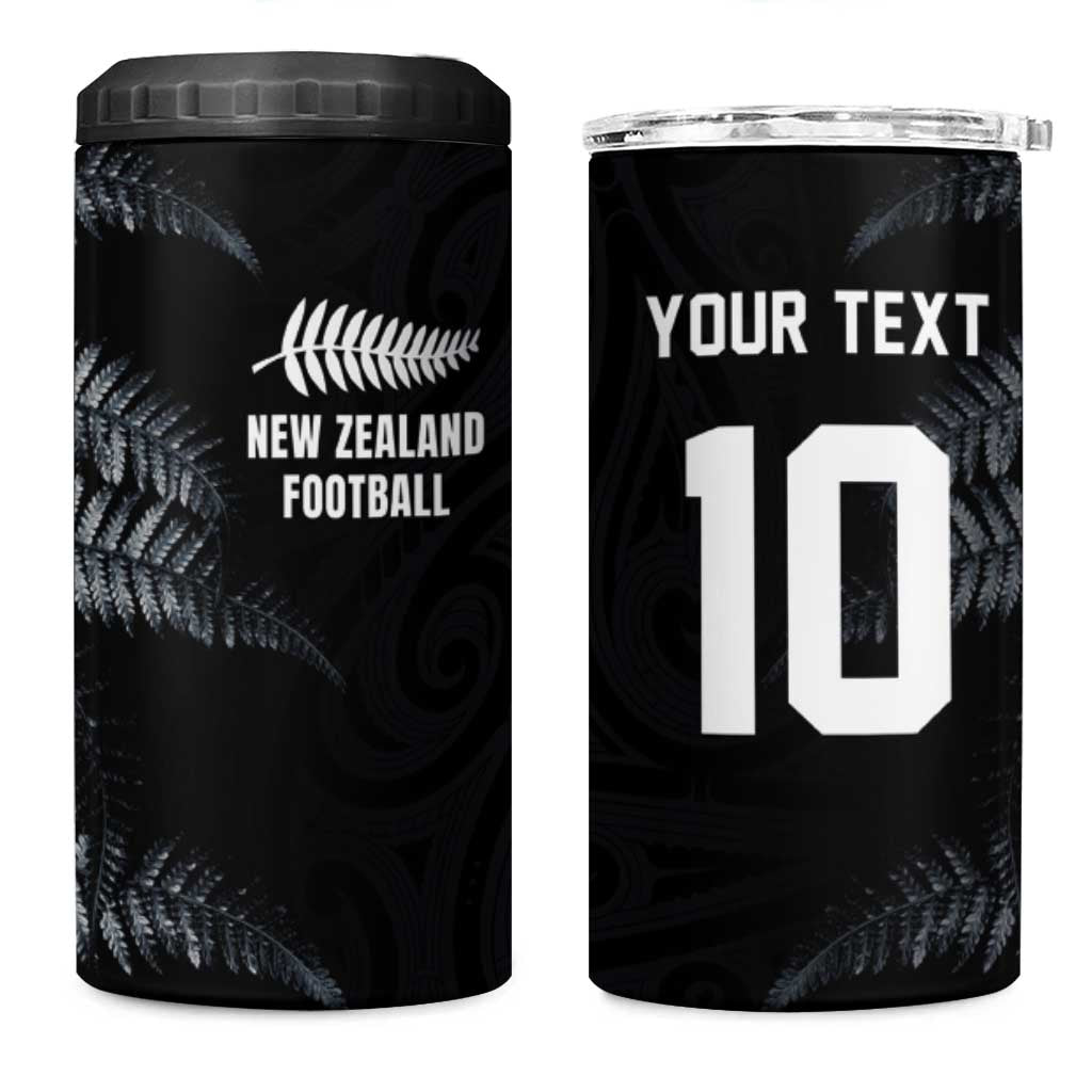 Custom New Zealand Football-Towards World Cup 2026 4 in 1 Can Cooler Tumbler