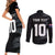 Custom New Zealand Football-Towards World Cup 2026 Couples Matching Short Sleeve Bodycon Dress and Long Sleeve Button Shirt