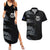 Custom New Zealand Football-Towards World Cup 2026 Couples Matching Summer Maxi Dress and Hawaiian Shirt