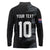 Custom New Zealand Football-Towards World Cup 2026 Long Sleeve Polo Shirt