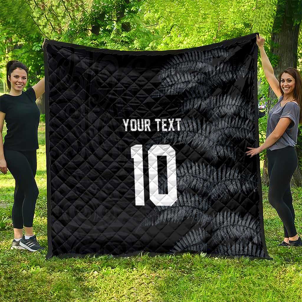 Custom New Zealand Football-Towards World Cup 2026 Quilt LT03 - Polynesian Pride