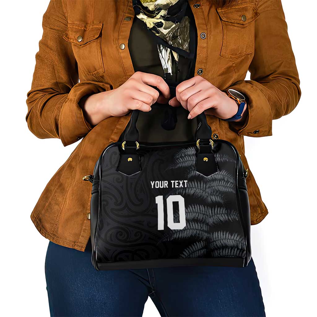 Custom New Zealand Football-Towards World Cup 2026 Shoulder Handbag LT03 - Polynesian Pride