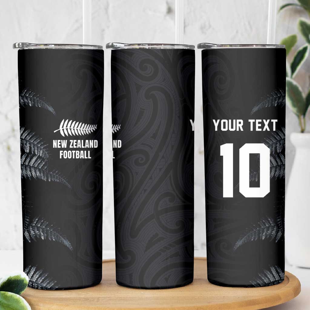 Custom New Zealand Football-Towards World Cup 2026 Skinny Tumbler