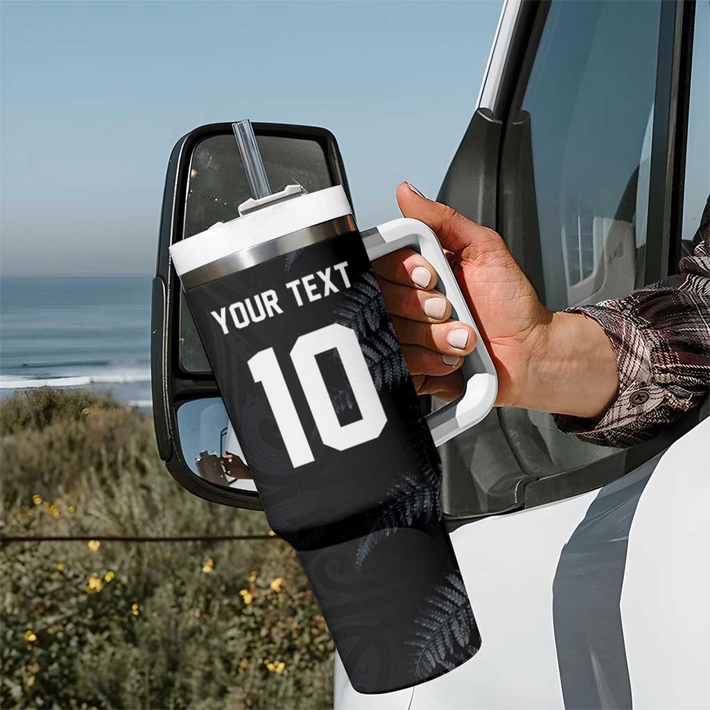 Custom New Zealand Football-Towards World Cup 2026 Tumbler With Handle