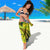 New Zealand and Cook Islands Together Sarong Tatau Art Tribal Pattern-Maori Tattoo with Fern and Paua Shell
