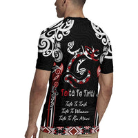 Aotearoa Toitu Te Tiriti-Maori Taniwha Rugby Jersey Toitu Te Whenua Toitu Te Reo Maori