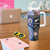Personalised Aotearoa and Samoa Together Tumbler With Handle Tatau Art Tattoos-Taniko and Tukutuku with Maori Pattern