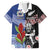 Custom Aotearoa and Samoa Rugby Family Matching Tank Maxi Dress and Hawaiian Shirt Maori Warrior and Teuila Emblem-Tatau with Taniko Art