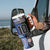 Custom Aotearoa and Samoa Rugby Tumbler With Handle Maori Warrior and Teuila Emblem-Tatau with Taniko Art