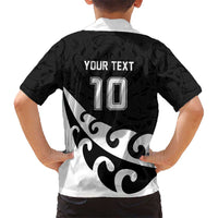 Custom NZ Rugby Hawaiian Shirt Koru and Silver Fern Sporty Style LT03 - Polynesian Pride