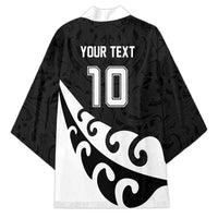 Custom NZ Rugby Kimono Koru and Silver Fern Sporty Style LT03 - Polynesian Pride