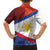 Philippines National Flag Day Family Matching Puletasi and Hawaiian Shirt Polynesian and Yakan Tattoo Brush Style