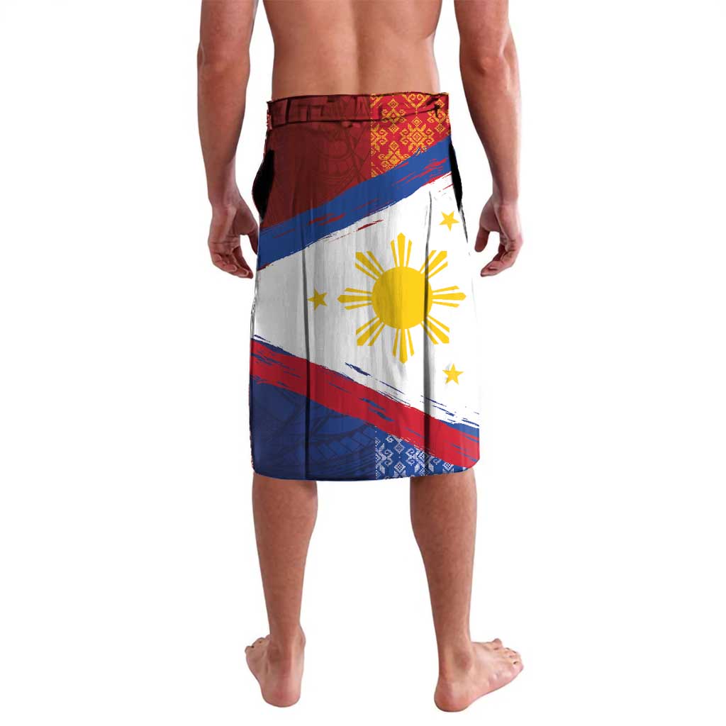 Philippines National Flag Day Lavalava Polynesian and Yakan Tattoo Brush Style