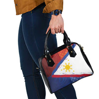 Philippines National Flag Day Shoulder Handbag Polynesian and Yakan Tattoo Brush Style