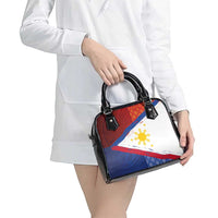 Philippines National Flag Day Shoulder Handbag Polynesian and Yakan Tattoo Brush Style