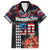 Hawaii Statehood Day Hawaiian Shirt 50th state of the United States Kakau Tattoos and Hibiscus Grunge - Polynesian Pride