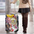 Hawaii and United States Together Luggage Cover Seal of Hawaii and Bald Eagle - Polynesian Pride