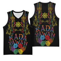 Philippines Kadayawan Festival Basketball Jersey Polynesian Tribal Art Barong Style